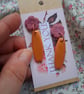CLEARANCE! polymer clay earrings handmade- reduced-no 26