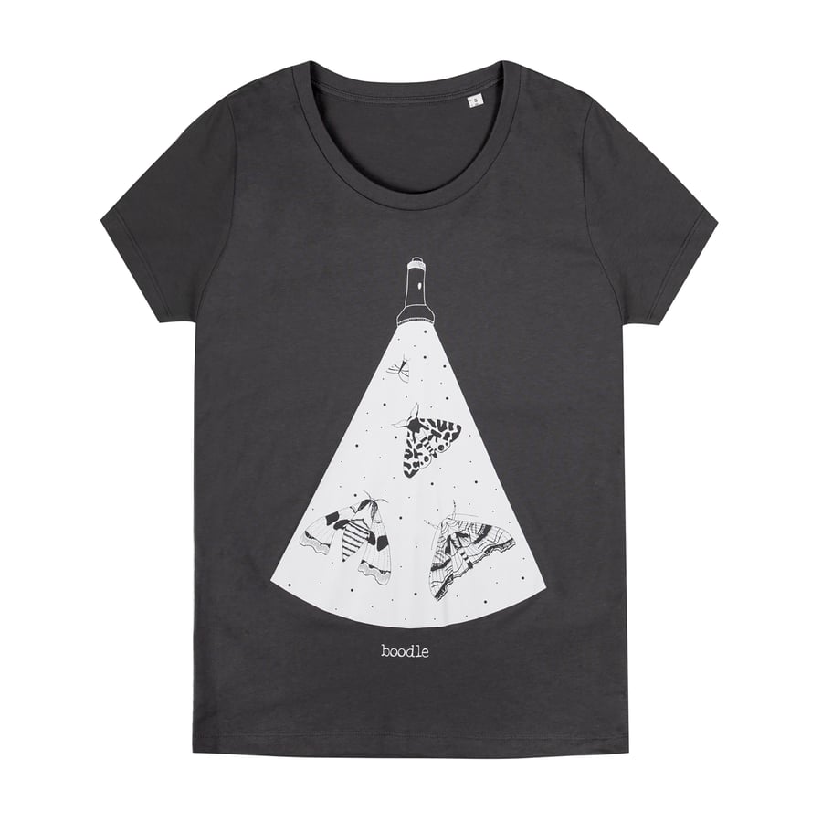 Organic womens Moth T-shirt