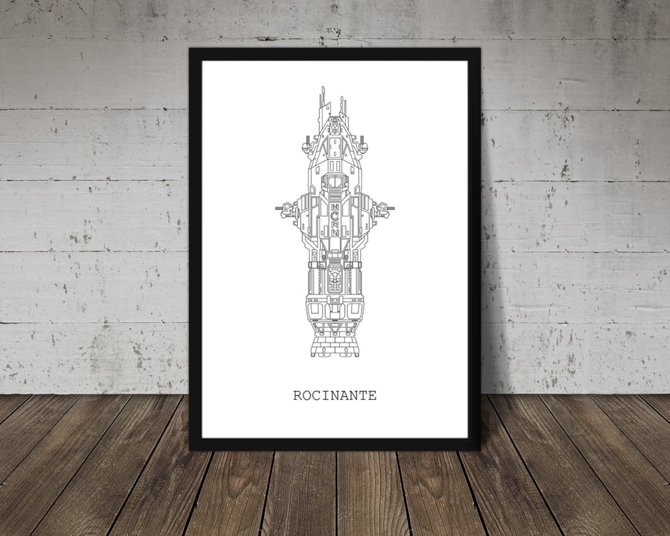 Rocinante Print - The Expanse