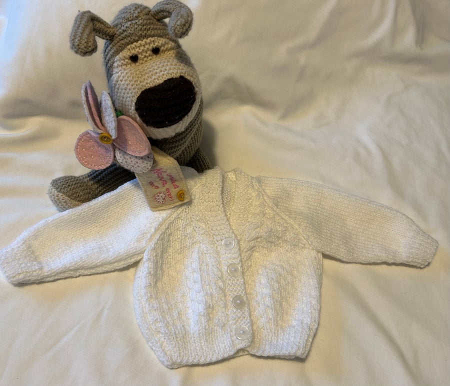 Babies first cardigan 