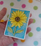 Sunflower - Original ACEO - Image 4