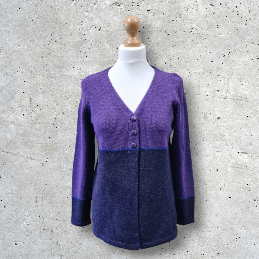 Lambswool cardigan size 10