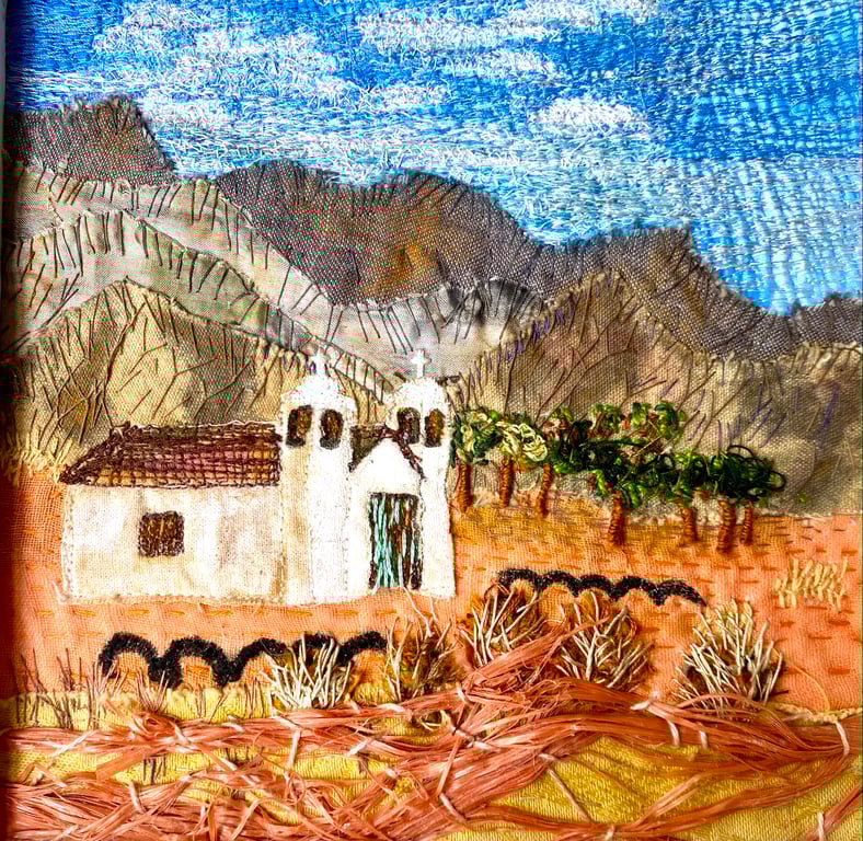 A place to come together, church in a desert landscape 