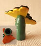 Handmade Butterfly Garden Cane Toppers (set of three) - Image 3