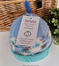 Designer Hand Knitted Baby knotted Pixie Hat  3- 6 months size