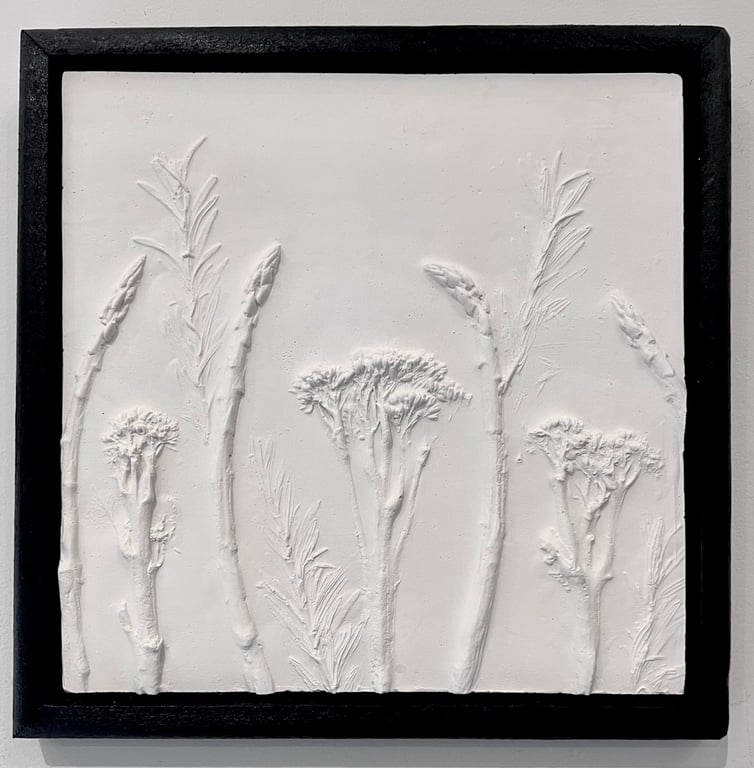 Botanical Stone Cast - Asparagus, Broccoli and Rosemary 