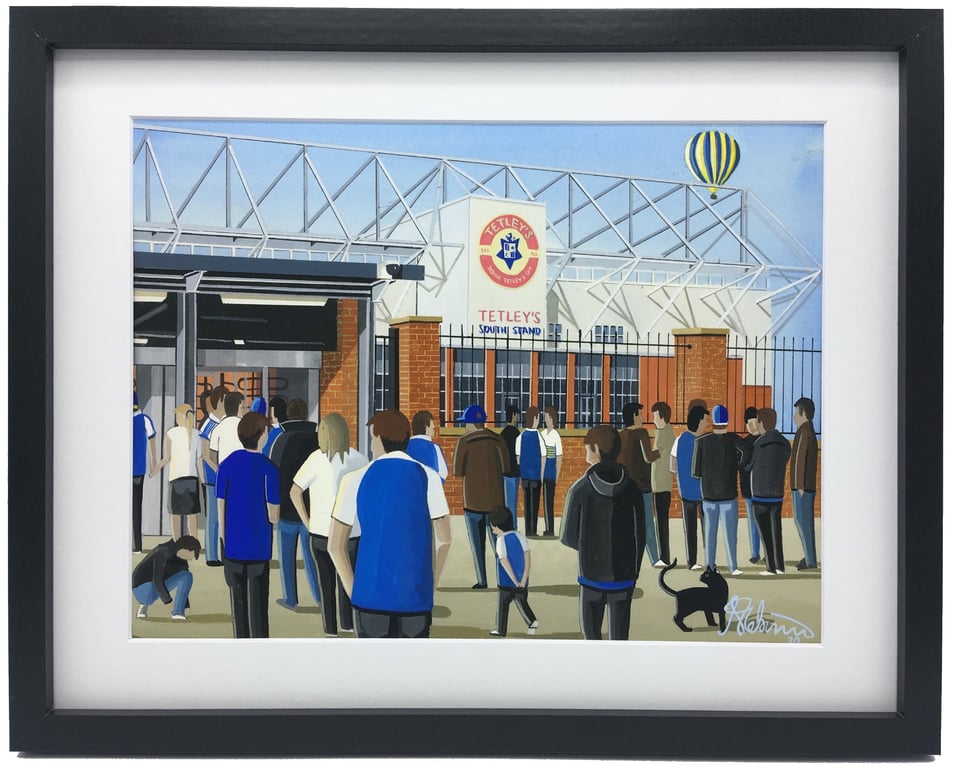 Leeds. Framed & Unframed Rhinos Art Print, Rugby League Club, Headingley Gift