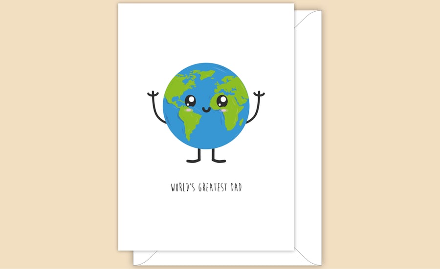 Funny Father's Day Card or Birthday Card for Dad