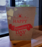 Valentines card with matching envelope