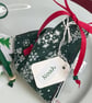 4 mixed Christmas place markers or gift holders for little gifts.  - Image 2