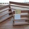 Display Stand 3 shelf version - flat pack, ideal for craft fairs Various lengths
