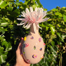 Pink Vase - 3D Candy Rhinestone vase  - flower vase  - Valentines Gift