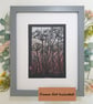 Cow Parsley Floral Silhouettes - Original drawing, wall art - Image 6