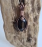 Mens Unisex Natural Onyx Copper Pendant Necklace Gift Crystal Jewellery Jewelry - Image 9