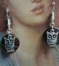 Woodland earrings owls