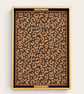 Large grey statement tray with leopard print design  - Image 2