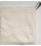 Pot Holder Potholder Grab Mat Kitchen Cookware Pad Grey Retro Flower - Image 2