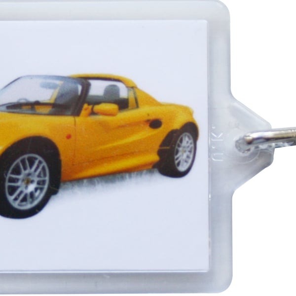 Lotus Elise 1999 - Keyring with 50x35mm Insert - Car Enthusiast