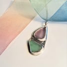 Double Seaglass Pendant