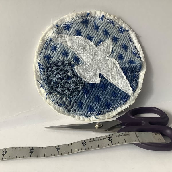 Dove of peace patch. 