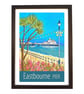 Eastbourne Pier travel poster print by Susie West - Image 2