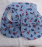 Baby Boy Bibs and Burp cloth Gift Set - Image 1