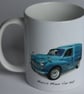 Morris Minor Van 1969 - 11oz Ceramic Mug - Van for the Classic Tradesman - Image 2