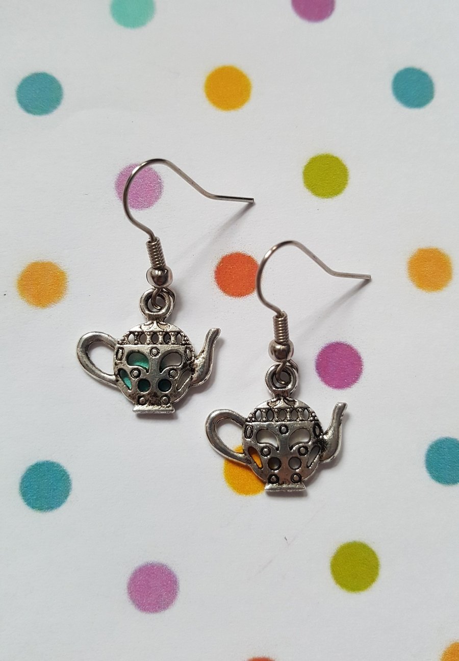 Teapot Earrings 