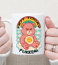 Not Today Fukker Mug – Funny Rude Cheeky Coffee Mug, Grumpy Bear Design