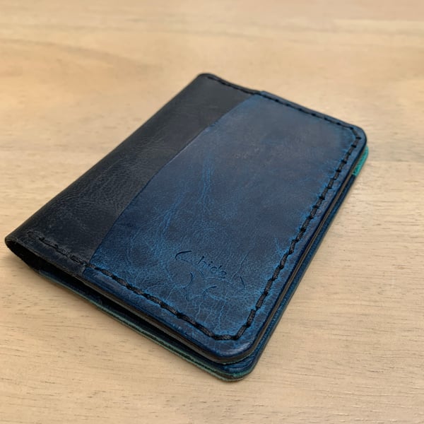 Handmade leather wallet 
