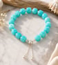 Handmade Genuine Amazonite Adjustable Bracelet  - Image 2
