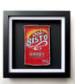 Stitched framed Bisto gravy artwork - Image 1
