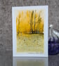 Winter Sun. Blank Card. Original Painting. 260190 - Image 5