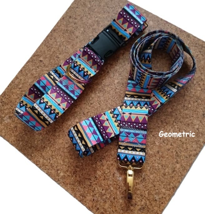 Bespoke Handmade Dog Lead and Collar, dog accessories