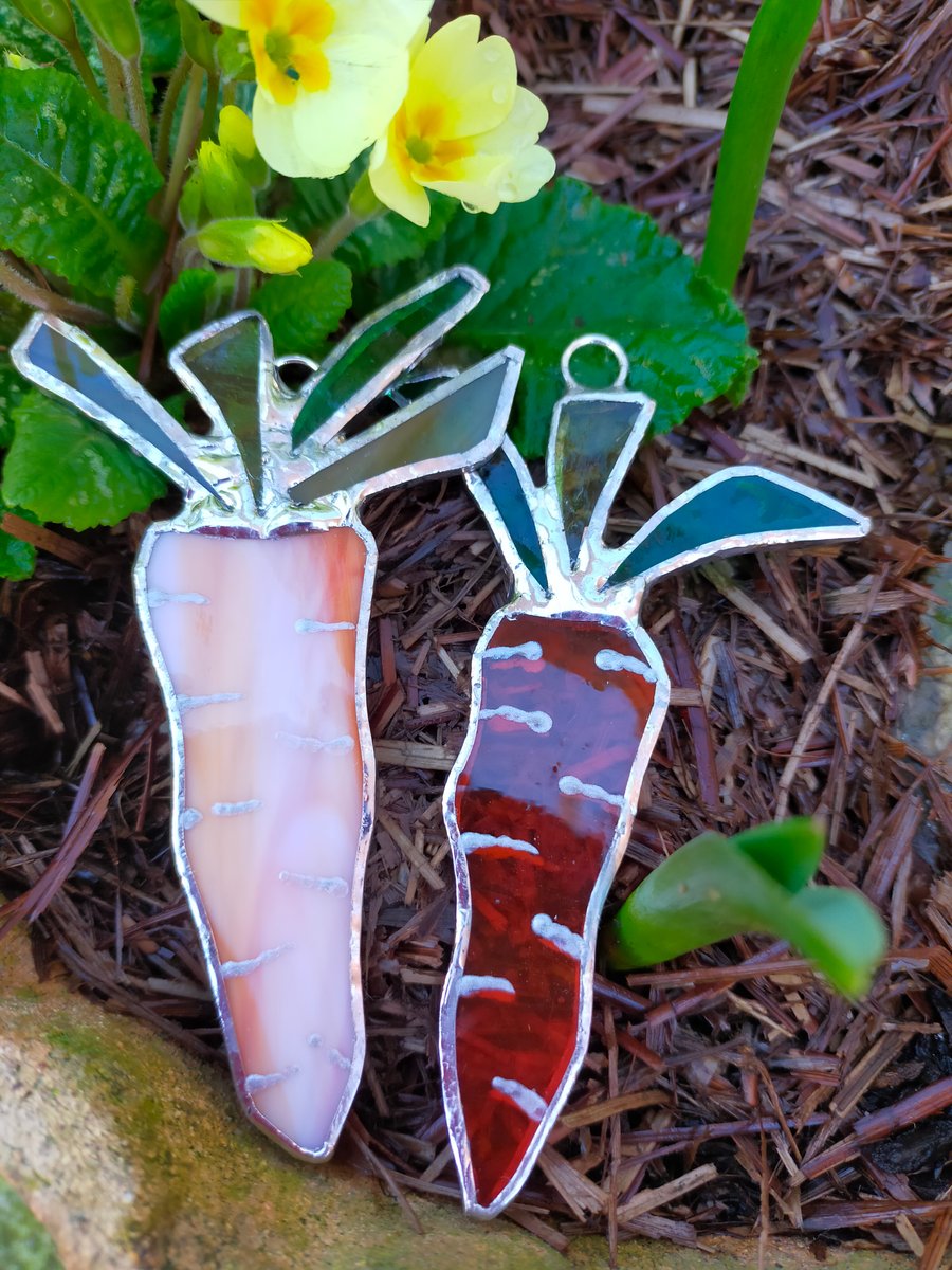 Stained Glass Carrot