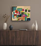 COLLECTED FORMS WALL ART ORIGINAL CANVAS PAINTING