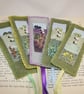 Embroidered Bookmark - Sheep and Buttercups - Image 4