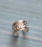 Sterling Silver 925 Circle Pattern Earcuff Artisan Jewellery - Image 7