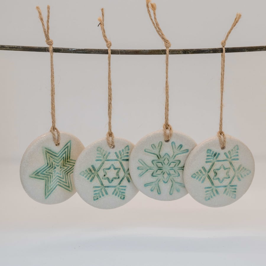 Snowflake Christmas Decorations