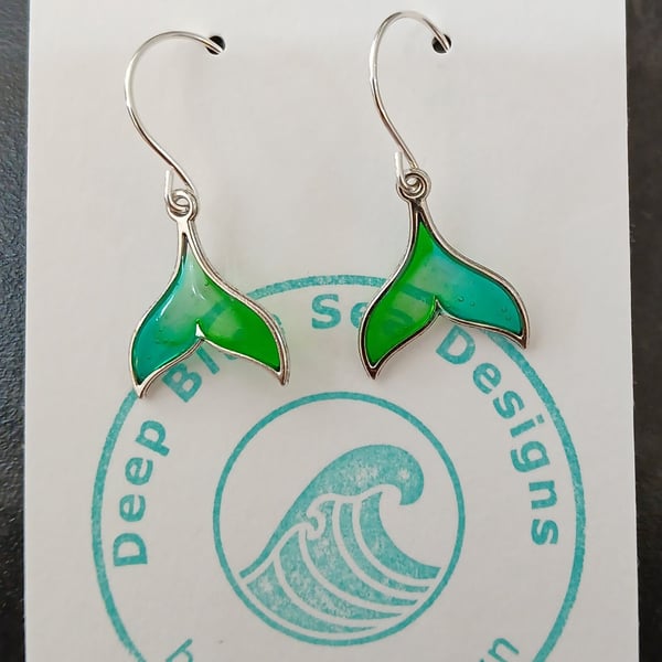 Whale Tail Earrings