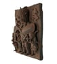 Benin bronze Oba fridgemagnet,African home decoration, Nigerian history, tribal  - Image 7