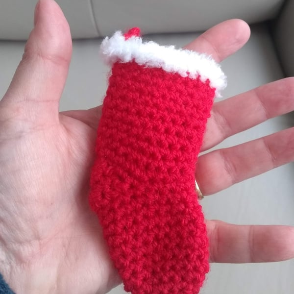 Christmas Stocking Decoration, Handmade Christmas, Hanging Decoration