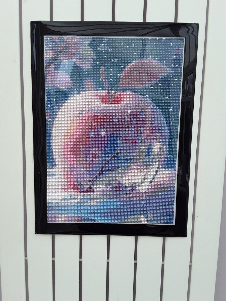 Beautiful reflective apple