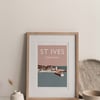 St Ives, Cornwall Giclee Travel Print