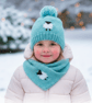 Knitting Pattern - Chunky Sheep Hat and Scarf (digital pattern) - Image 1