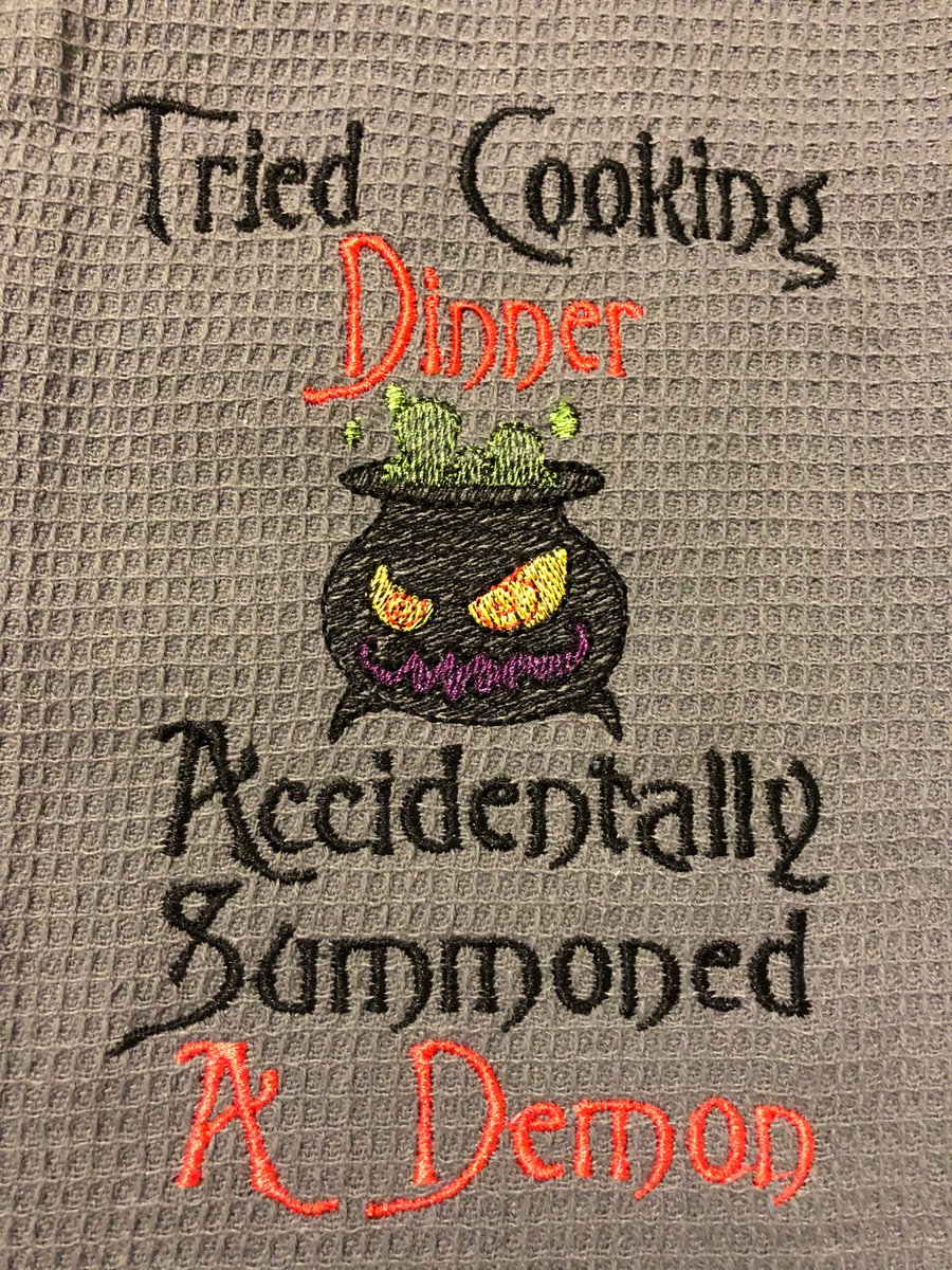 Tried Cooking Dinner Tea Towel