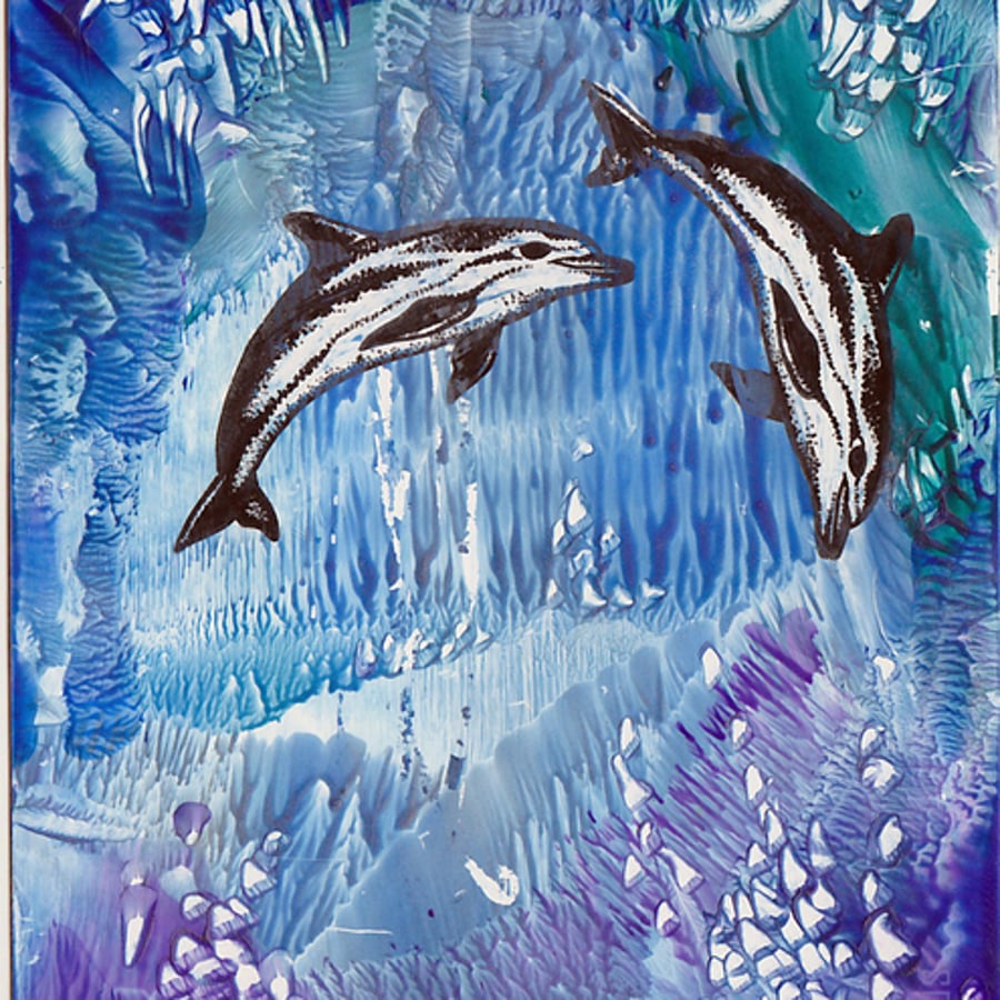 encaustic art painting UK post FREE