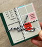 Vintage Scrabble Board Coasters (Bottom Left) - Upcycled from Real Board
