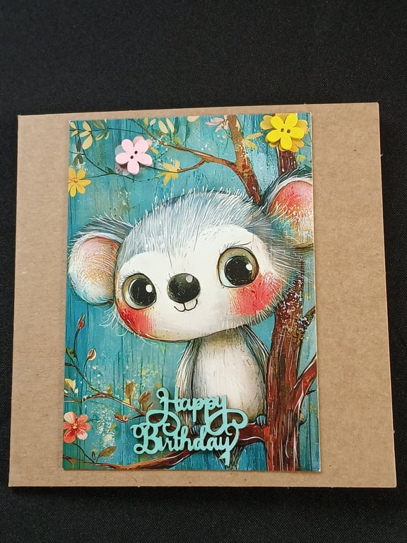 Handmade birthday card 