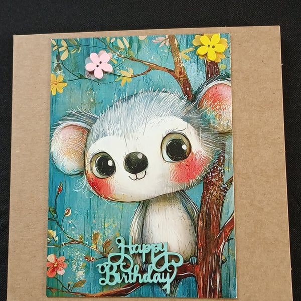 Handmade birthday card 